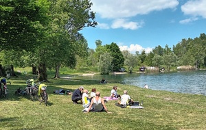 Picnic au plan d'eau de Pontcharra